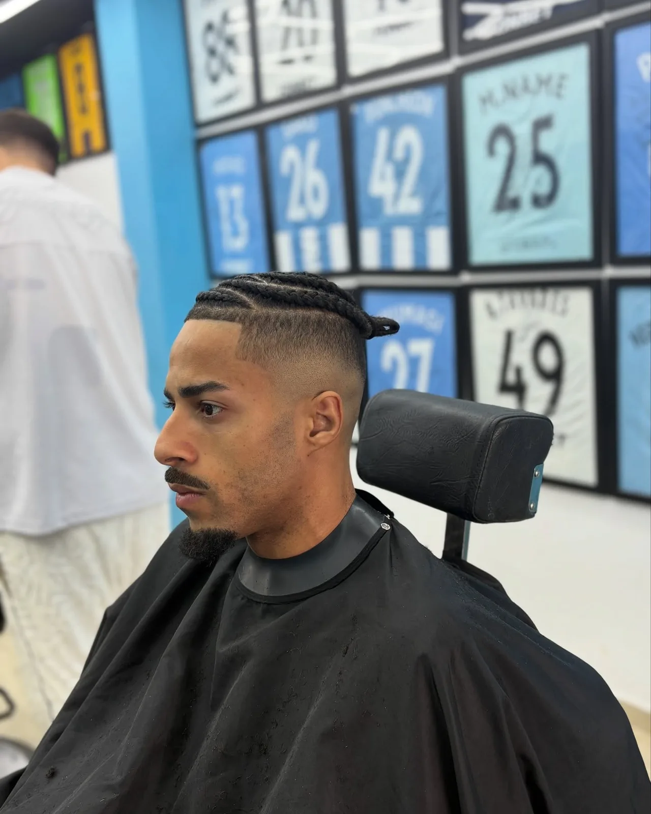 Braids with a clean fade